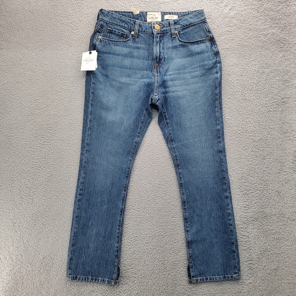 Lola Jeans Hanna Womens Size 26 Skinny Cigarette High Rise Medium Wash NWT